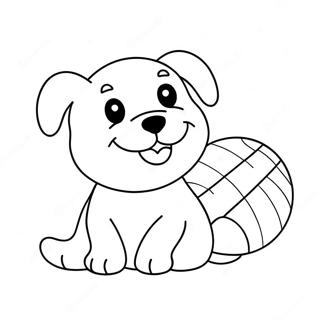 Kuai Le De Xiao Gou He Qiu Tu Se Ye 100116-38777