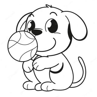 Kuai Le De Xiao Gou He Qiu Tu Se Ye 100116-38778