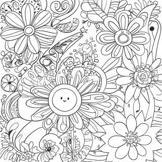 Chong Man Huo Li De 70nian Dai Hua Duo Li Liang Tu Se Ye 103123 41231