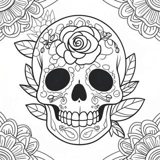 Lang Man Ku Lou Yu Mei Gui She Ji Tu Se Ye 104792 42525