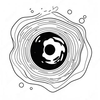 Tai Kong Zhong De Kong Bu Hei Dong Tu Se Ye 105152-42801