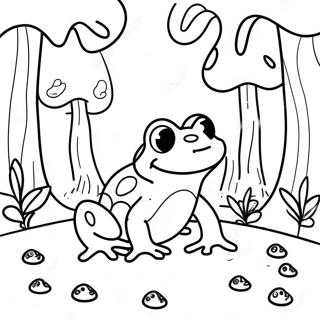 Qing Wa He Wu Cai Bin Fen De Mo Gu Sen Lin Tu Se Ye 106003-43477