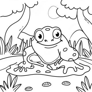 Qing Wa He Wu Cai Bin Fen De Mo Gu Sen Lin Tu Se Ye 106003-43478