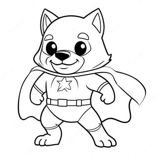 Wo Er Fu Chuan Chao Ji Ying Xiong Fu Zhuang De Tu Se Ye 106054-43520