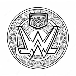 Duo Cai De Wwe Biao Zhi She Ji Tu Se Ye 108490-45420