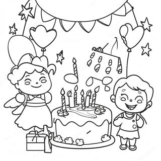 Huan Kuai De Kuai Le 5sui Sheng Ri Pai Dui Chang Jing Tu Se Ye 110754-47247