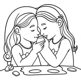 Tian Mi De Jie Mei Fen Xiang Mi Mi Tu Se Ye 112347-48516