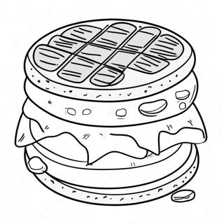 Qiao Ke Li Kao Mian Hua Tang Mei Wei Tu Se Ye 112627-48732