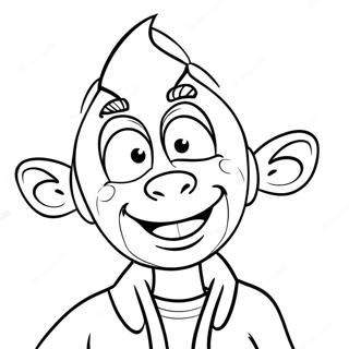 吉米·中子涂色页 涂色页