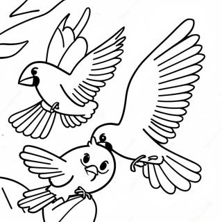 Fei Xiang De Cai Se Hong Que Tu Se Ye 118371-53454