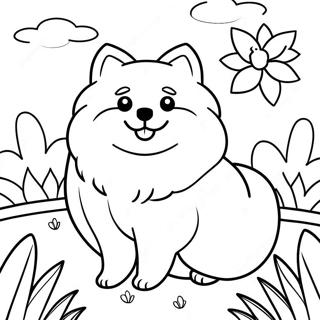 Hua Yuan Li De Mao Rong Rong Bo Mei Quan Tu Se Ye 118575-53731