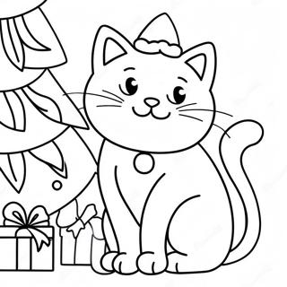 Mi Ren De Sheng Dan Mao Zuo Zai Shu Pang Tu Se Ye 118912-53997