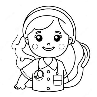 Ke Ai De Hu Shi Yu Ting Zhen Qi Tu Se Ye 118961 54028