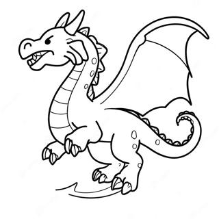 Fei Xiang De Xiong Meng Huo Long Tu Se Ye 119655-54570