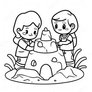 Wan Pi De Hai Zi Men Jian Sha Bao Tu Se Ye 120836 55685