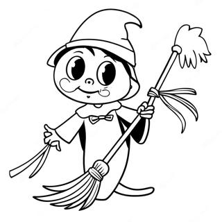 鬼魅安娜 着色页