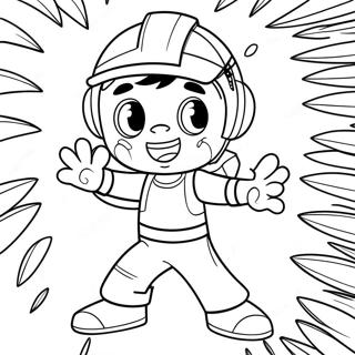 Wei Ni Xiao Zi Zai Xing Dong Tu Se Ye 132056 64662