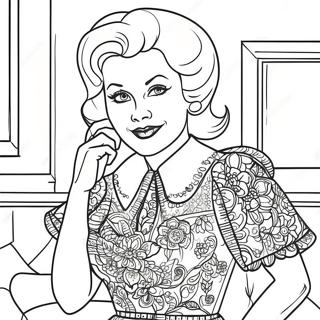 Jing Dian Dian Shi Nu Xing Chuan Fu Gu Qun Tu Se Ye 132540-65036