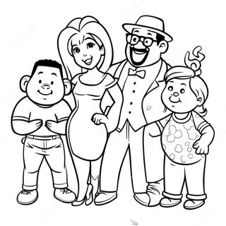 Jiao Ao De Jia Ting Huan Le Ri Tu Se Ye 133932 66112