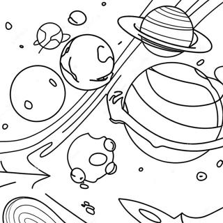 Gui Dao Zhong De Duo Cai Xing Xing Tu Se Ye 135266-67153