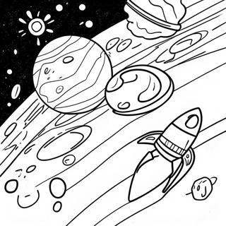 Zhuang Li De Tai Kong Chang Jing Tu Se Ye 135267-67159