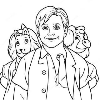 Yu Peng You De Dan Ni Er Tu Se Ye 137776-69267