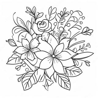 Mei Li De Hun Li Hua Shu Tu Se Ye 13875-3036