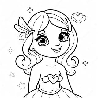 Li Sha Fu Lan Ke Shen Qi De Xian Nu Tu Se Ye 19824-4334