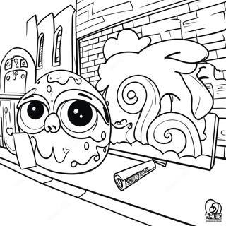 Sheng Dong De Jie Tou Yi Zhu Tu Se Ye 22402-4893