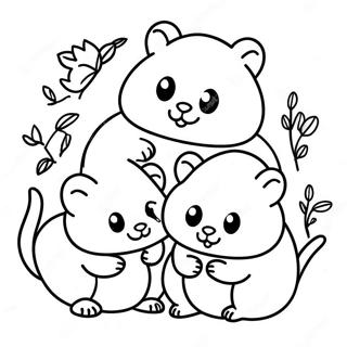 Ke Ai De Cang Shu Jia Ting Tu Se Ye 31647-6903