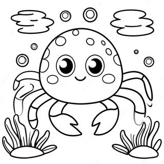 Kuai Le De Pang Xie Zai Shui Xia Tu Se Ye 39192-8559