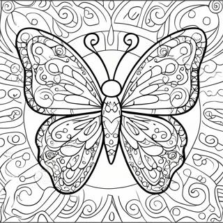 Wu Cai Ma Sai Ke Hu Die Tu Se Ye 42363-9256