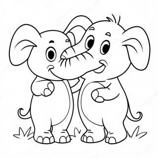 Gao Xiao De Da Xiang He Xiao Zhu Tu Se Ye 44449-9728