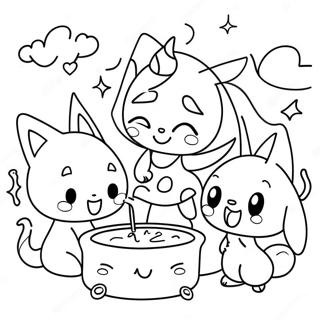 Ku Luo Mi Yu Peng You Men Wan Shua De Tu Se Ye 4743-597