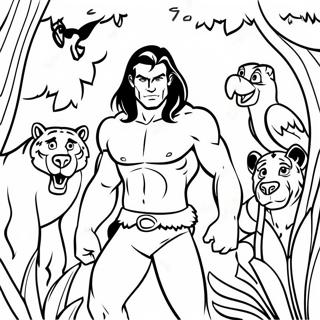 Tai Shan Yu Cong Lin Dong Wu De Tu Se Ye 54363-11901