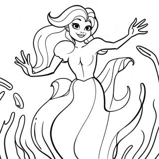 Wu Su La Zai Hei An Hai Yang Zhong De Tu Se Ye 63246-14015