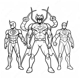 Lan Se Jia Chong Yu Peng You Men Tu Se Ye 77294-19960