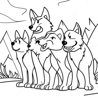 Xiong Meng De Lang Qun Tu Se Ye 83344-24676