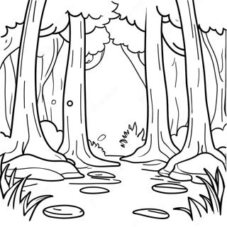 Xiang Xi De Sen Lin Feng Jing Tu Se Ye 85929 26772