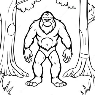 Ke Pa De Da Jiao Guai Zai Sen Lin Zhong Tu Se Ye 86777-27443