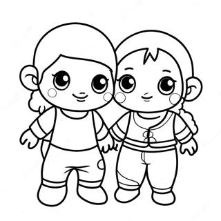 Ke Ai De Tou Xiang Peng You Tu Se Ye 86904-27541