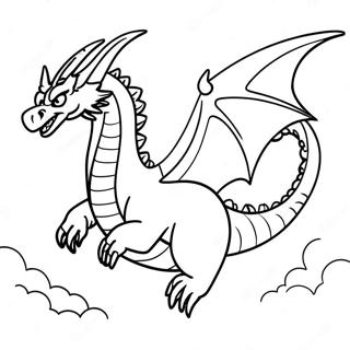 Jin Gang Long Zai Tian Kong Fei Xiang Tu Se Ye 86955 27584