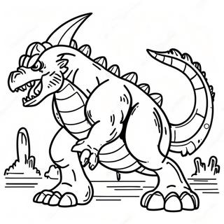 Ju Xing Guai Shou Huan Tai Ping Yang Tu Se Ye 88261-28763