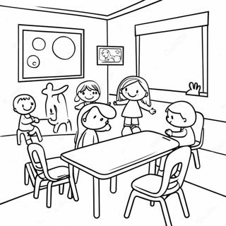 Kuai Le De You Er Yuan Jiao Shi Tu Se Ye 88855-29226