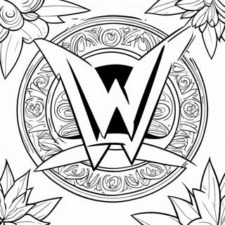 Duo Cai De Wwe Biao Zhi She Ji Tu Se Ye 91840-31617