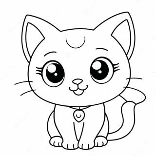 Ke Ai De Dong Man Mao Yu Da Yan Jing Tu Se Ye 93688 33048