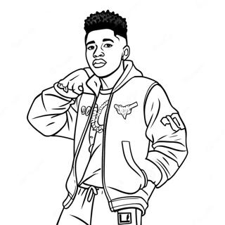 Nba Youngboy Ku Xuan Fu Zhuang Tu Se Ye 94463-33856