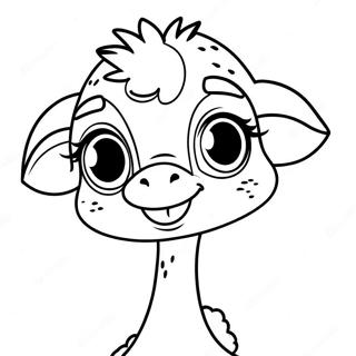 Ke Ai De Xiao Tuo Niao Tu Se Ye 94722-34053