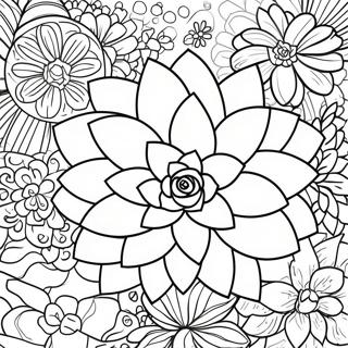 Xiang Xi De Duo Rou Zhi Wu She Ji Tu Se Ye 97469 36391