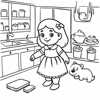 Hao Qi De Jin Fa Gu Niang Tan Suo Fang Zi Tu Se Ye 99575-38355